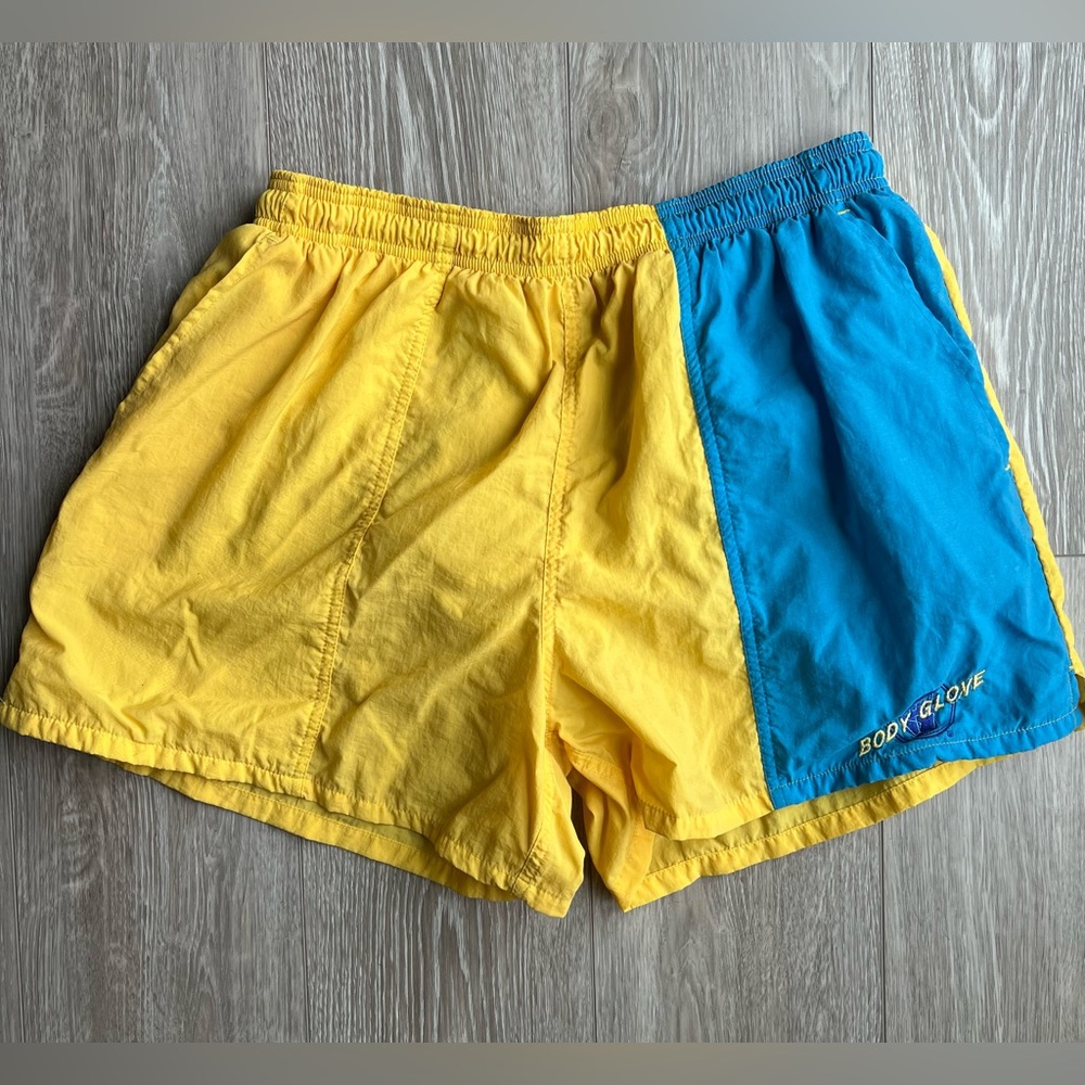Vintage Body Glove 80s/ 90s Swim Trunks size L